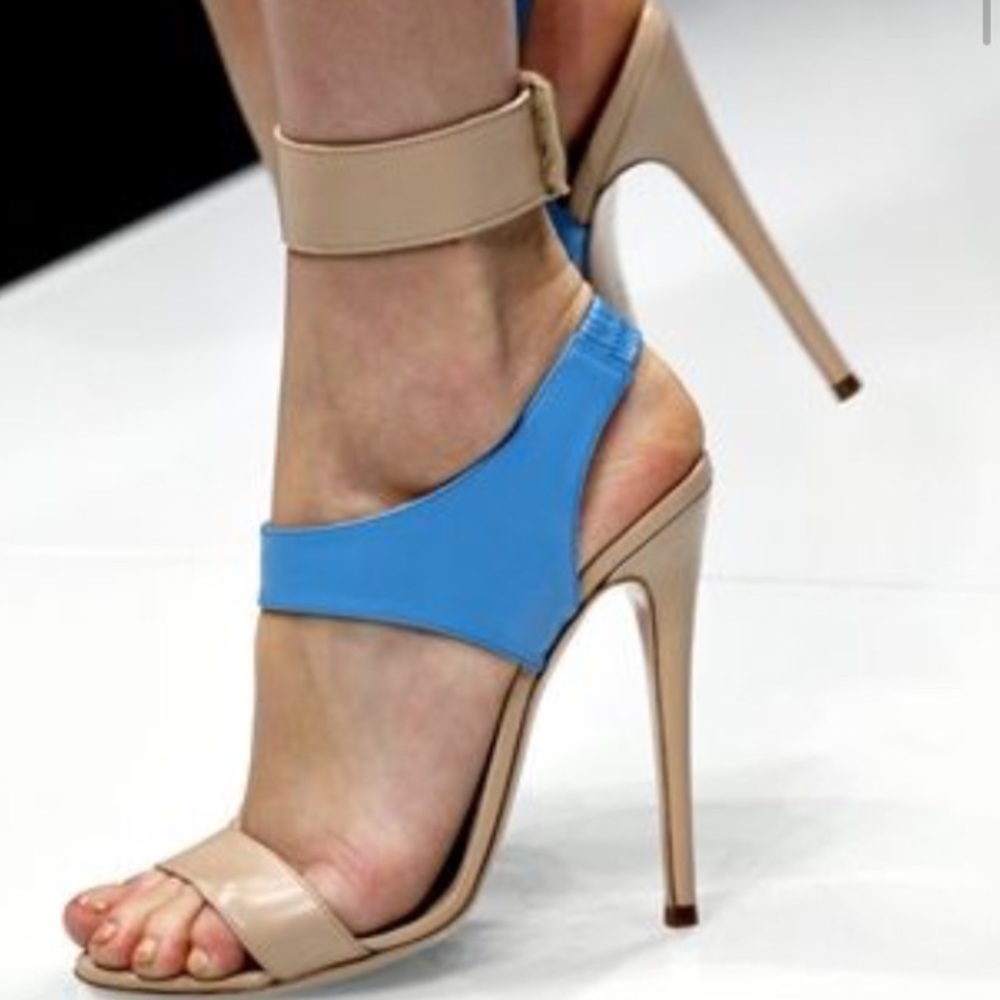 Authentic Versace high heel sandals